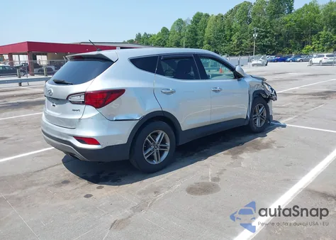 2018 Hyundai Santa Fe Sport 2.4L из США, поврежденный, VIN 5XYZT3LB3JG566968